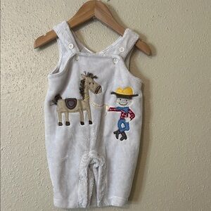 Koala Kids White Cowboy One Piece